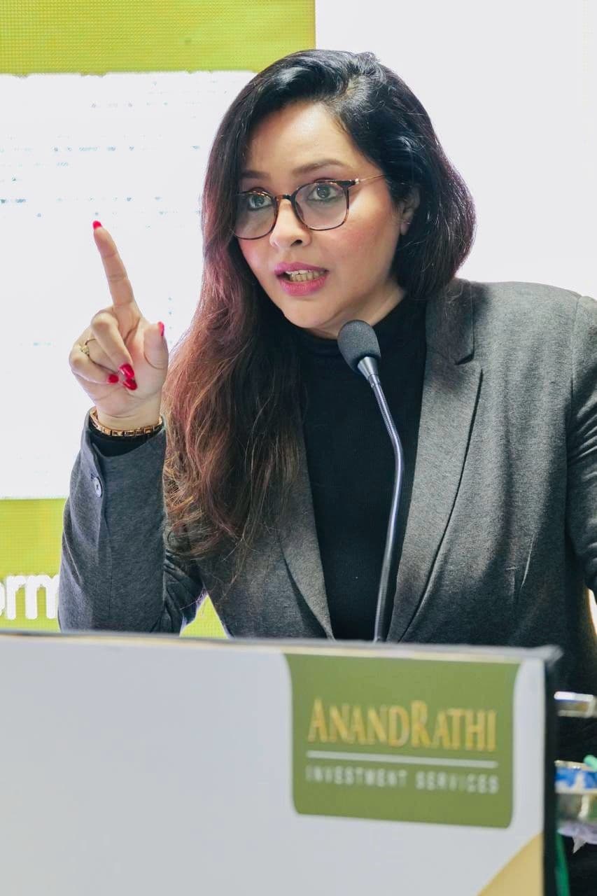 Pritha — passionate speaker